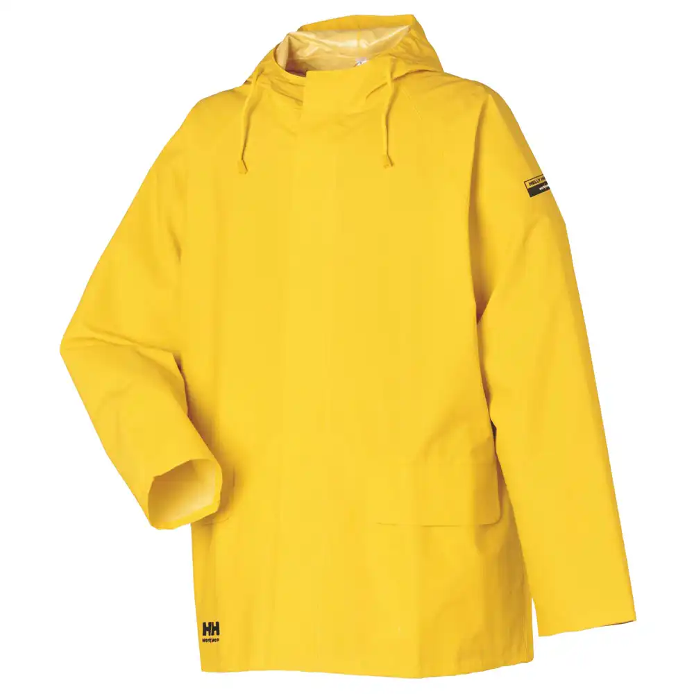 PVC Regen-Jacke "MANDAL" in gelb, M - Bild 1