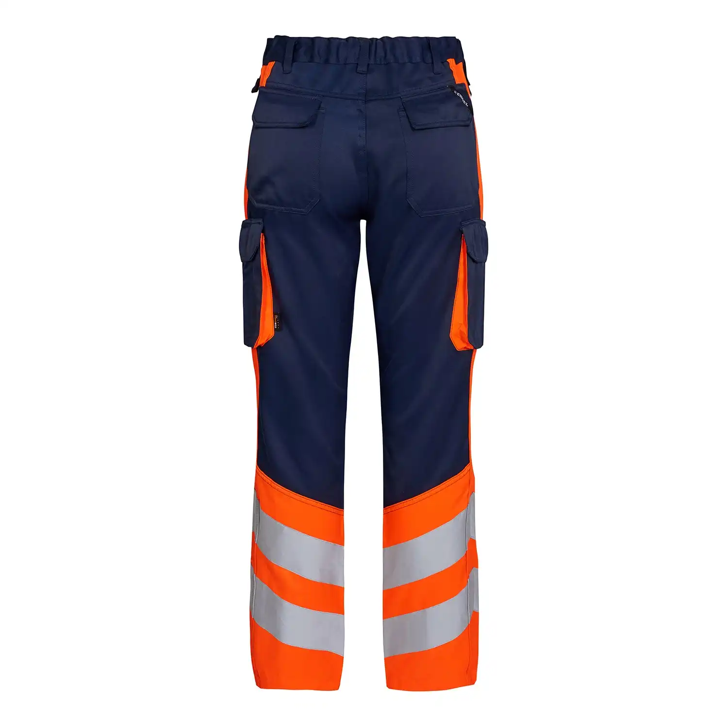 Warnschutz Bundhose "2547-319" Safety leicht Kl. 1 in marine/orange, 48 - Thumbnail 2