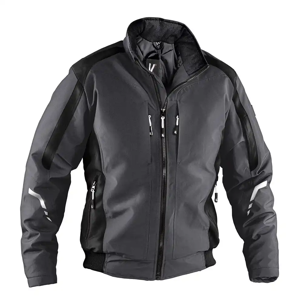 Wetterblouson "1367" WEATHER in anthrazit/schwarz, 3XL - Thumbnail 1