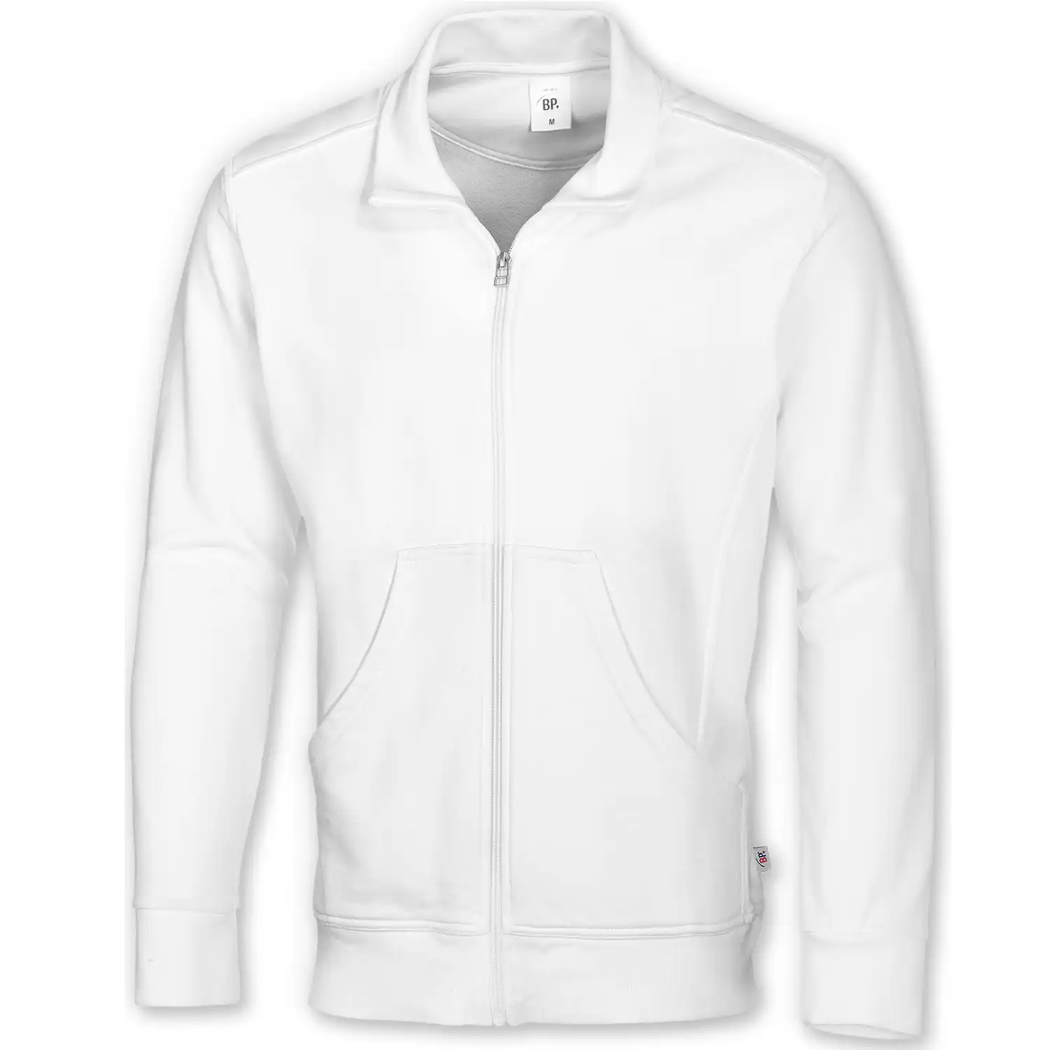 Sweatjacke "1627-193" Med & Care in 3XL, Weiß - Thumbnail 1