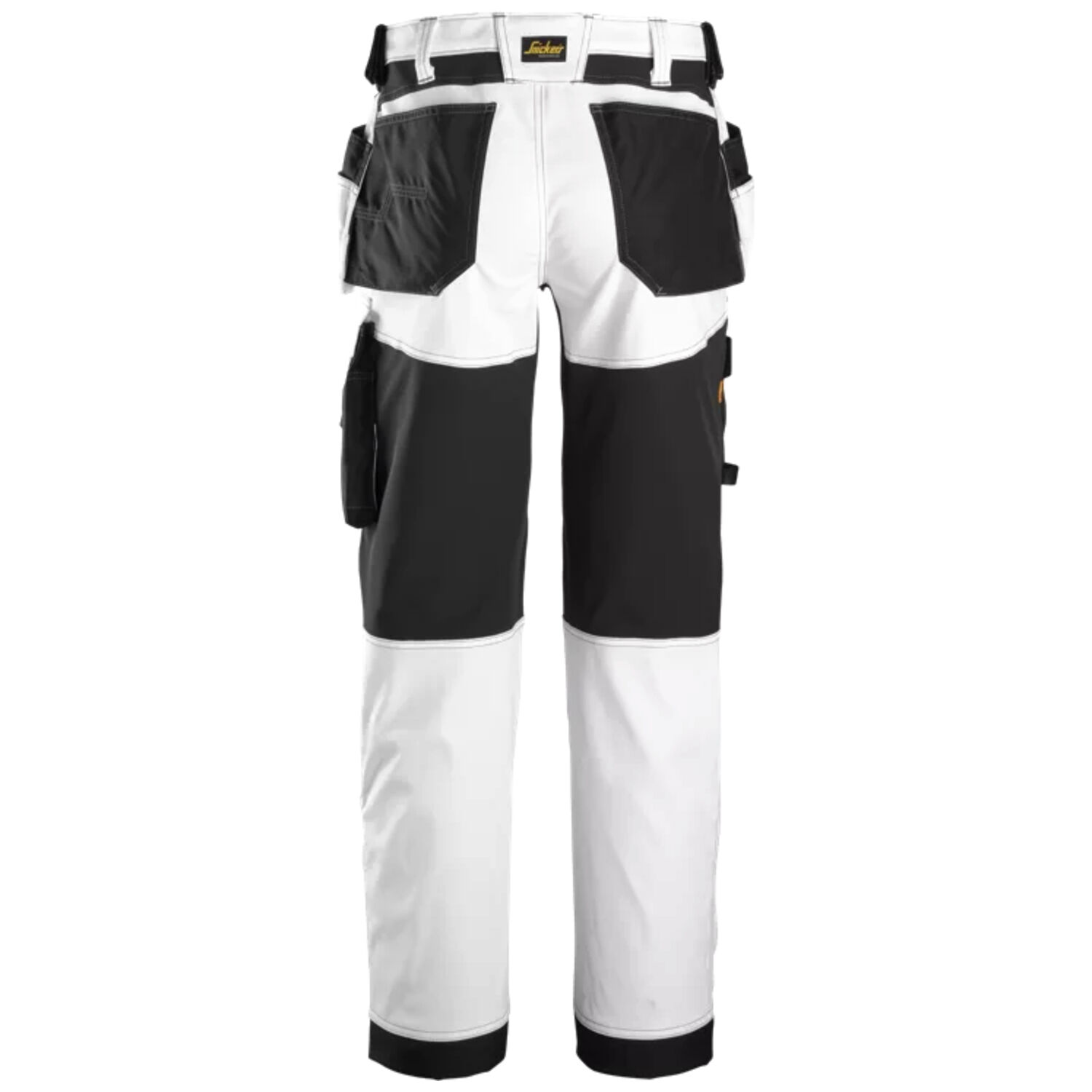 Stretch Loose Fit-Arbeitshose "6251" in weiß/schwarz, 48 - Thumbnail 2