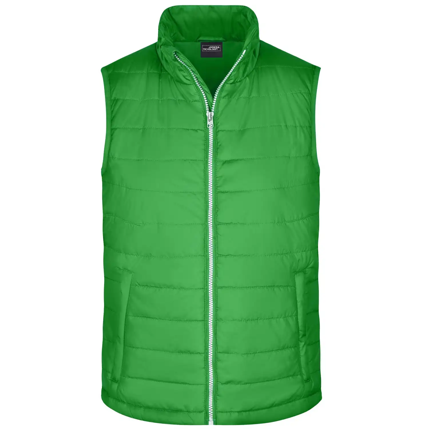 Wattierte Steppweste "JN1136 " in green, L - Bild 1