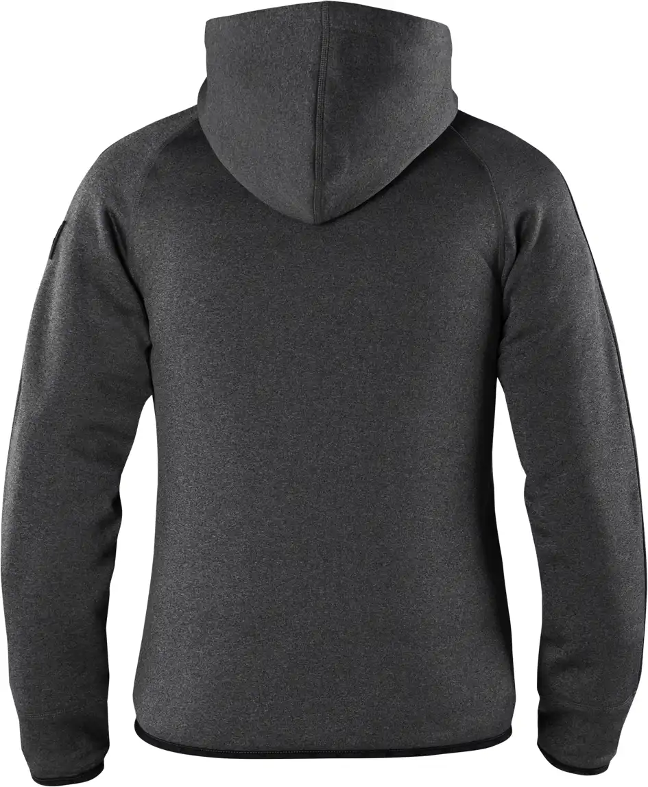 Damen Polartec-Hoodie "CALCIUM" Outdoor in anthrazit, XS - Thumbnail 2