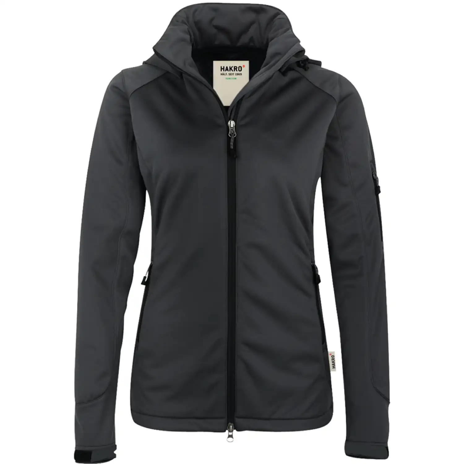 Damen Softshell-Jacke "ALBERTA" 248 in anthrazit, M - Bild 1