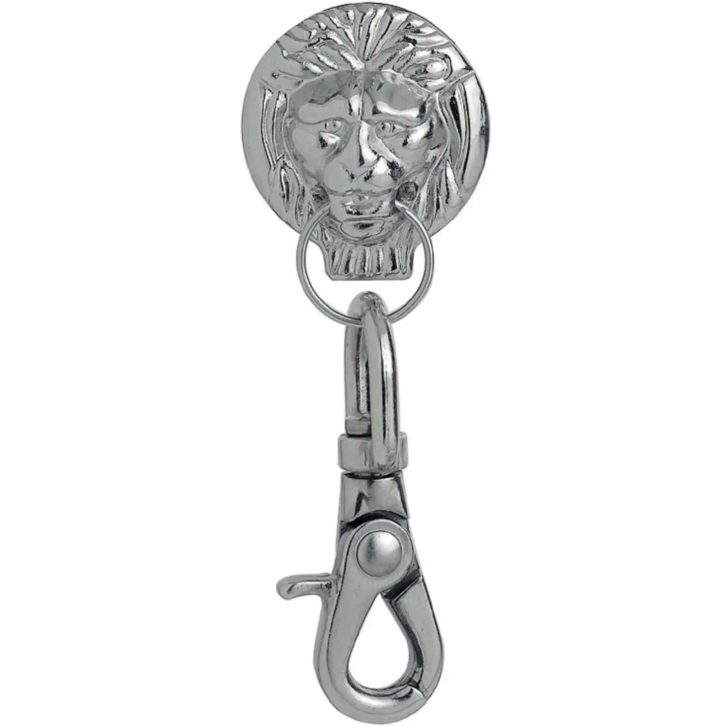 Karabinerhaken "LASSE" silber - Thumbnail 1