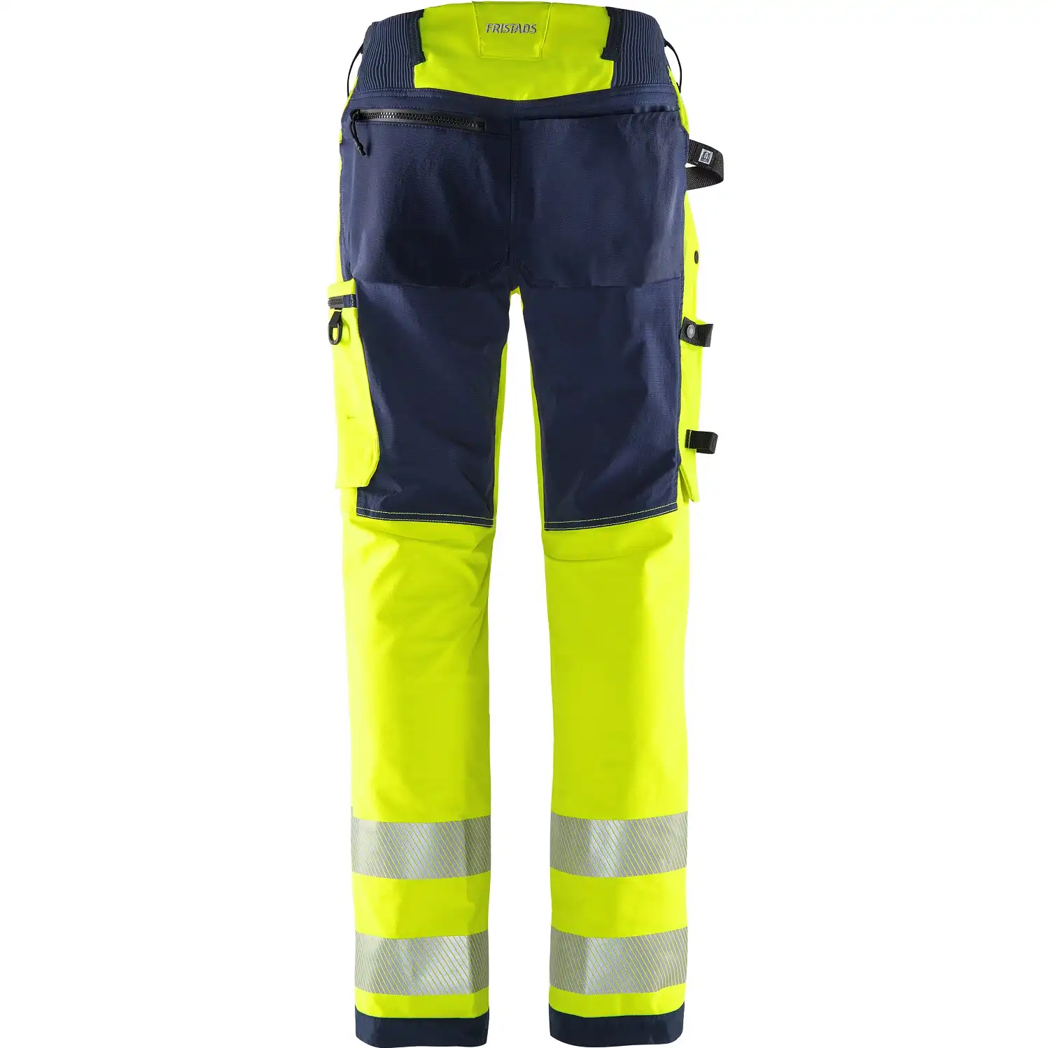 Warnschutz Stretch Bundhose Kl. 2 "2645 GSTP" Green Stiby in gelb/marine, C44 - Thumbnail 2