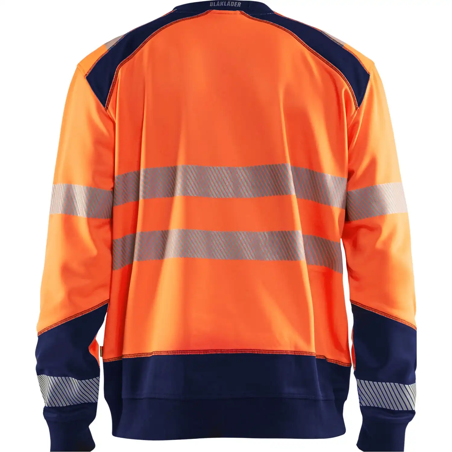 Warnschutz Sweatshirt "3541" in orange/marine, 3XL - Thumbnail 2