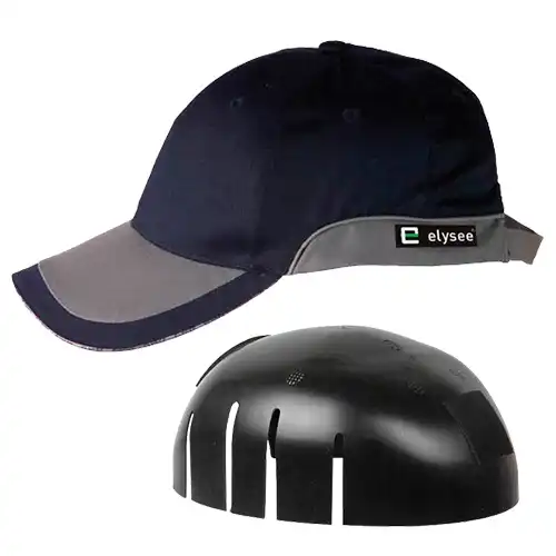 Cap mit Anstoßkappe "GREG" EN 812 in marine - Thumbnail 1