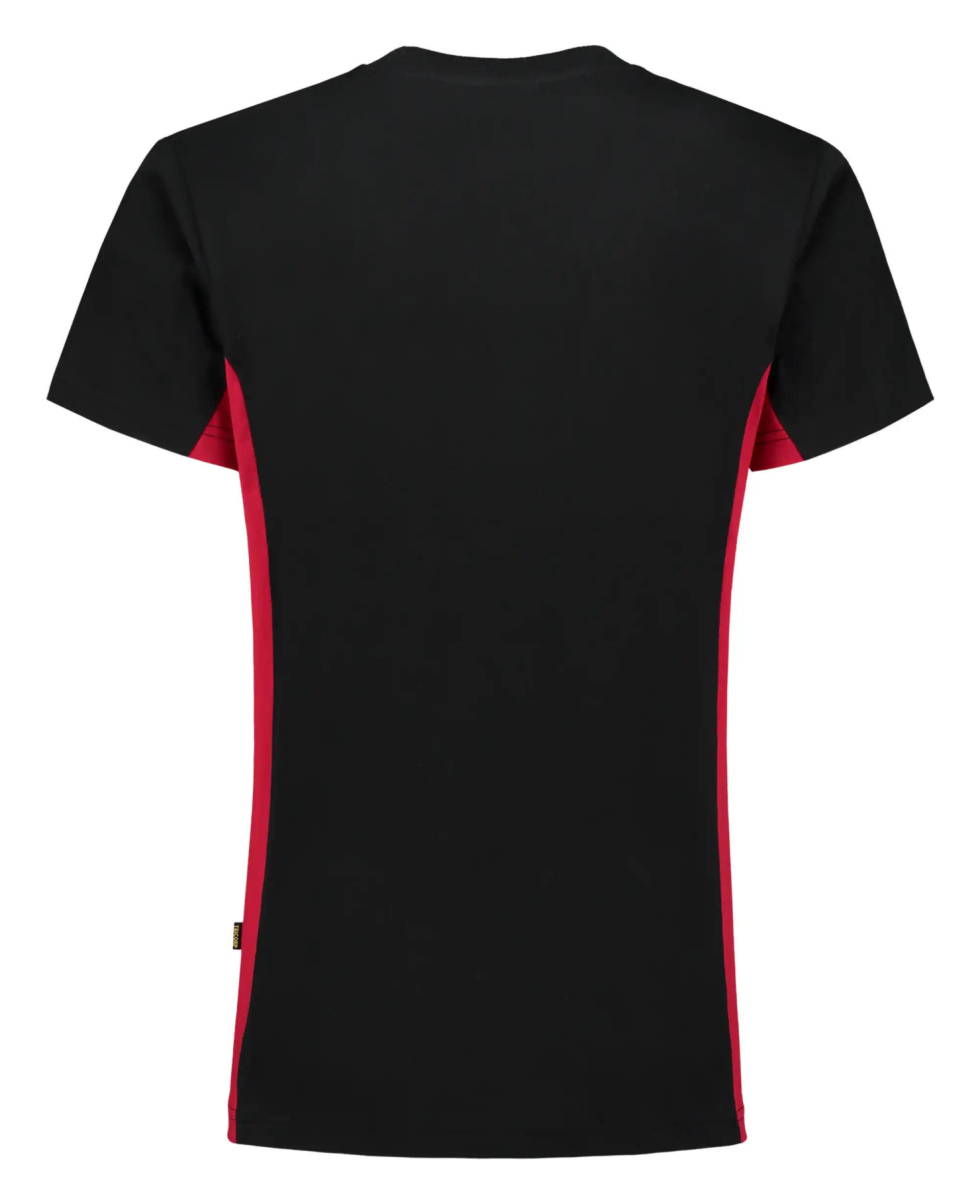 T-Shirt Bicolor "102004" Workwear in black/red, XS - Thumbnail 2