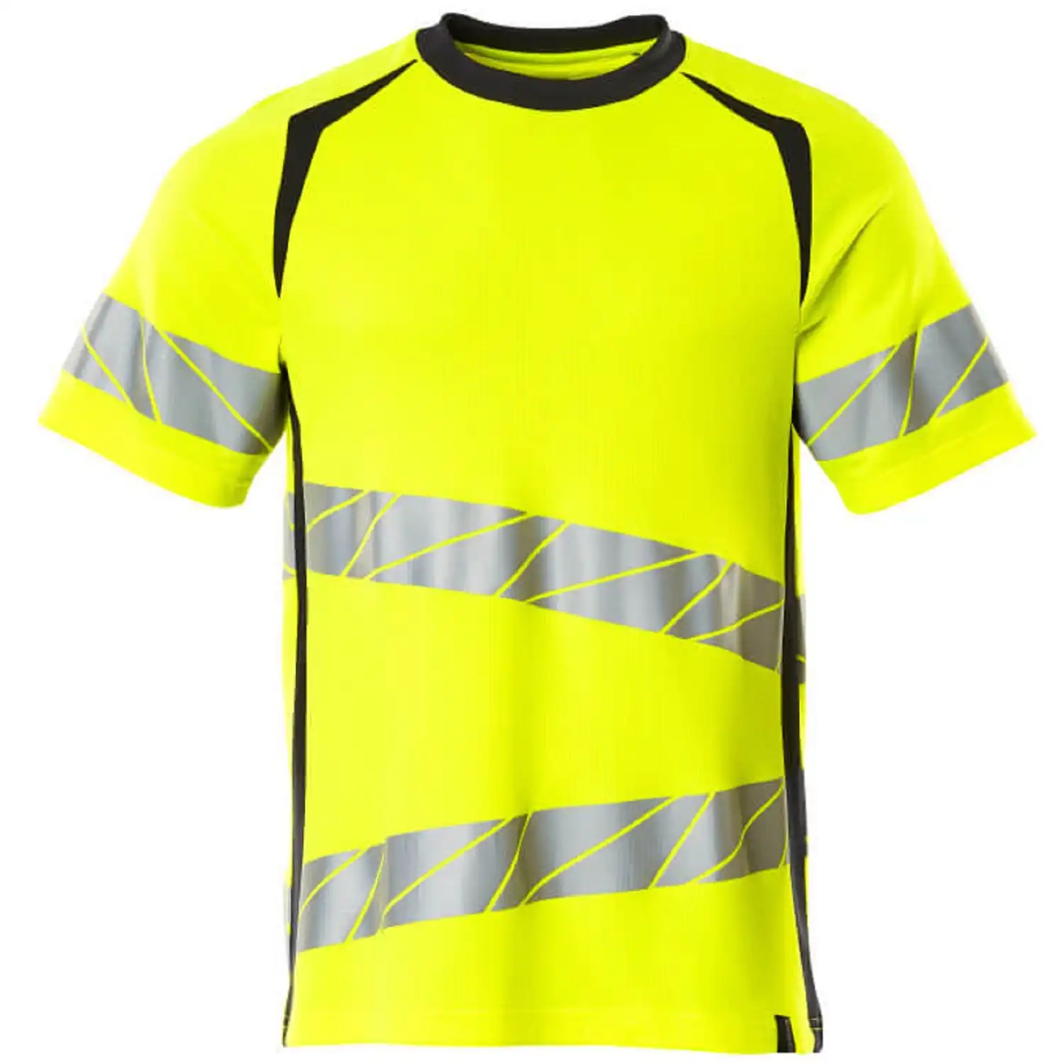 Warnschutz T-Shirt "ACCELERATE SAFE" UV-Schutz in gelb/schwarzblau, XXL - Thumbnail 1