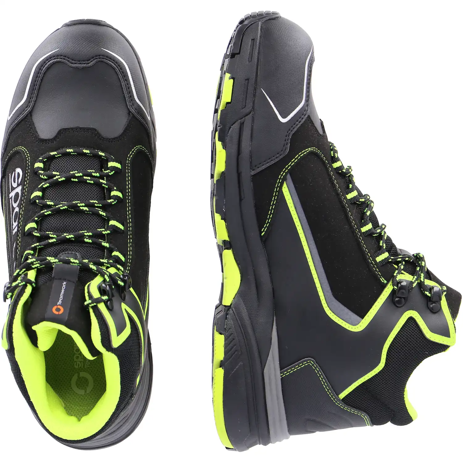 Sicherheitshochschuhe S3 "MONTEGI" black/yellow in 47 - Thumbnail 1