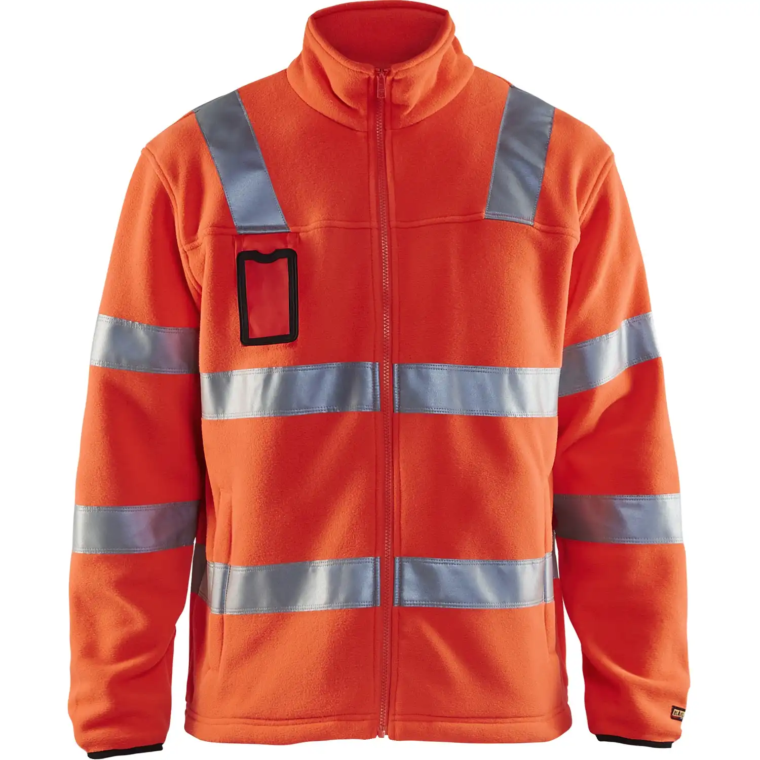 Warnschutz Fleecejacke "4833" in 3XL, Rot - Thumbnail 1