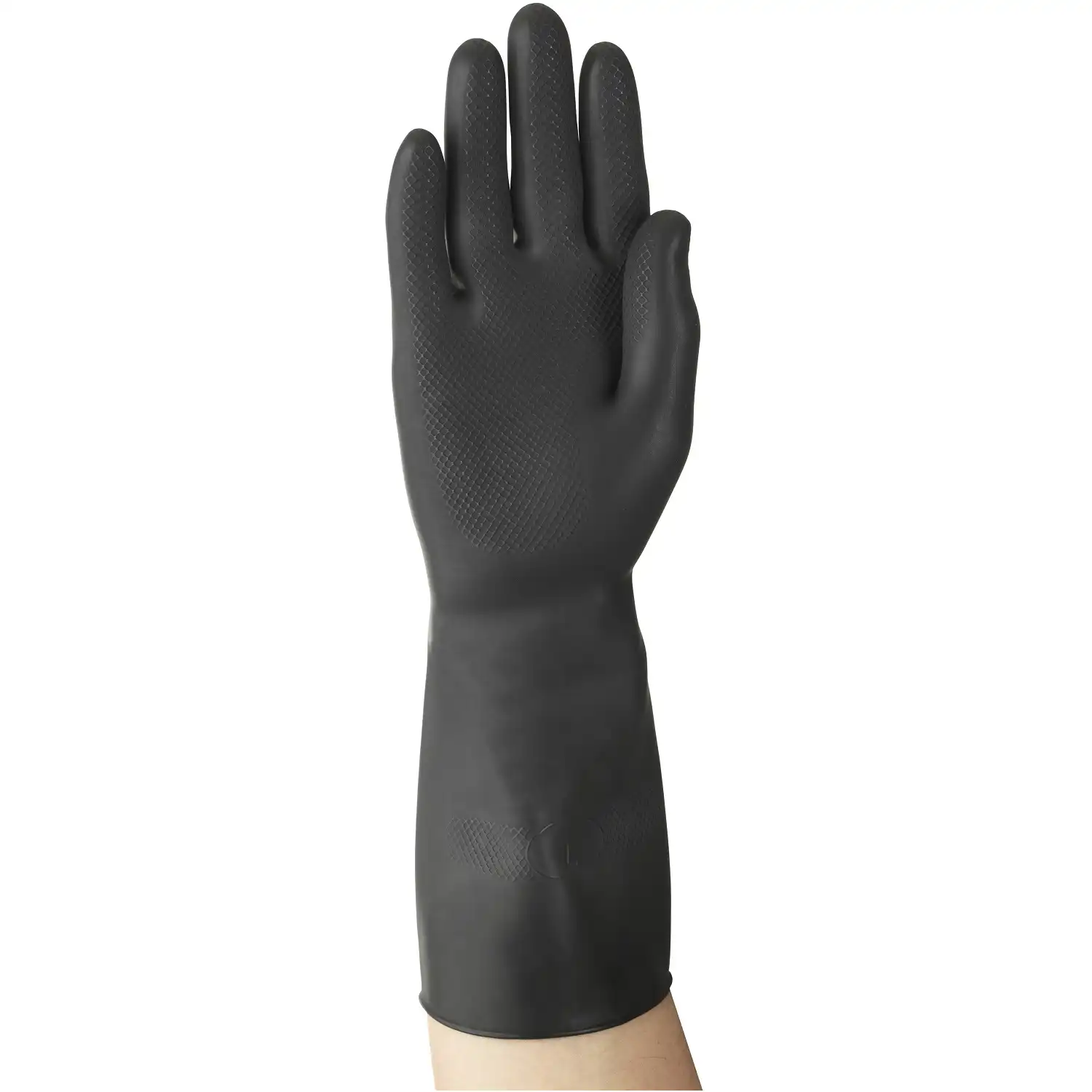 Latex Chemikalienschutzhandschuhe "AlphaTec®" 87-118 in M - Thumbnail 2