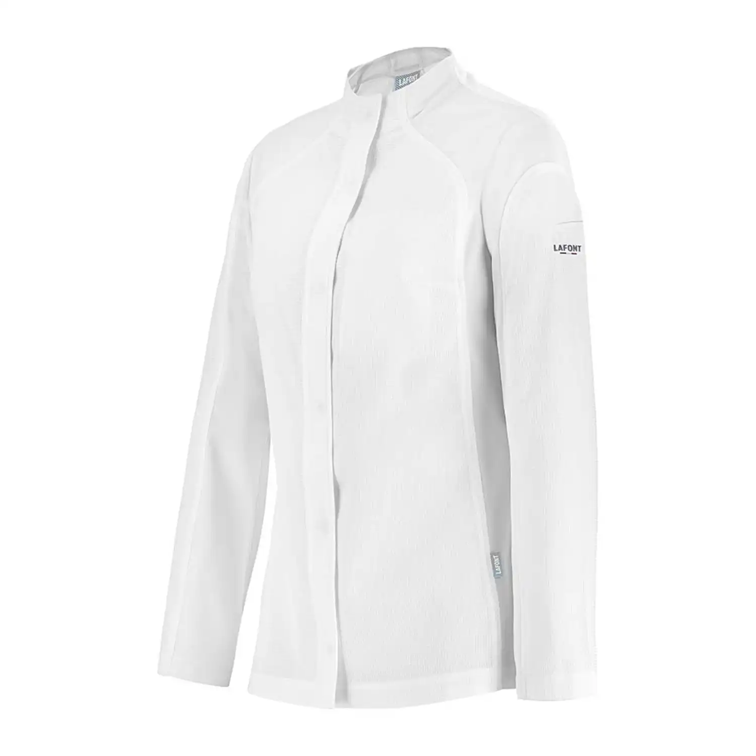 Damen Kochjacke "EMULSION" in L, Weiß - Thumbnail 2