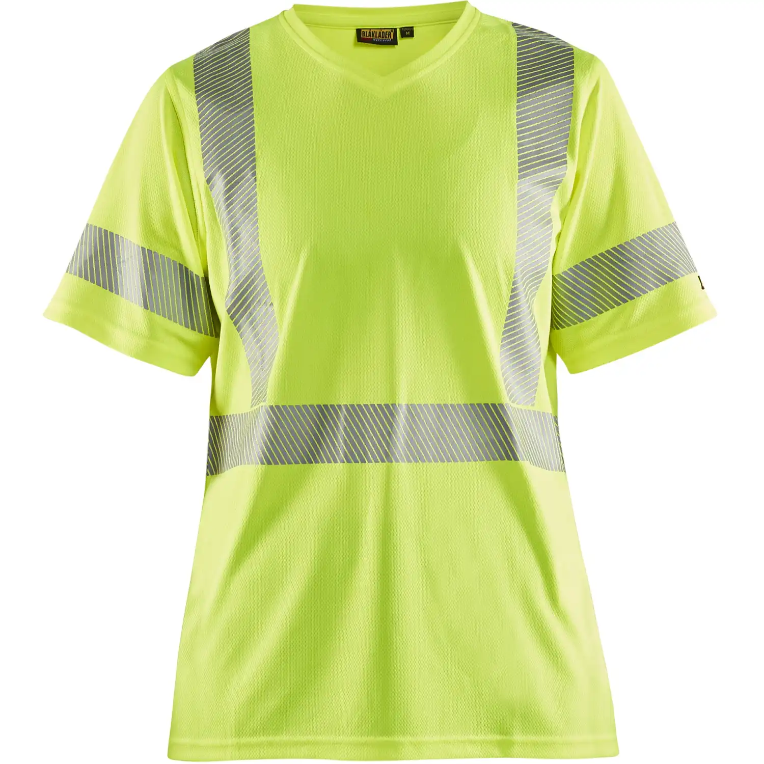 Damen Warnschutz T-Shirt mit UV-Schutz "3336" in gelb, 3XL - Thumbnail 1