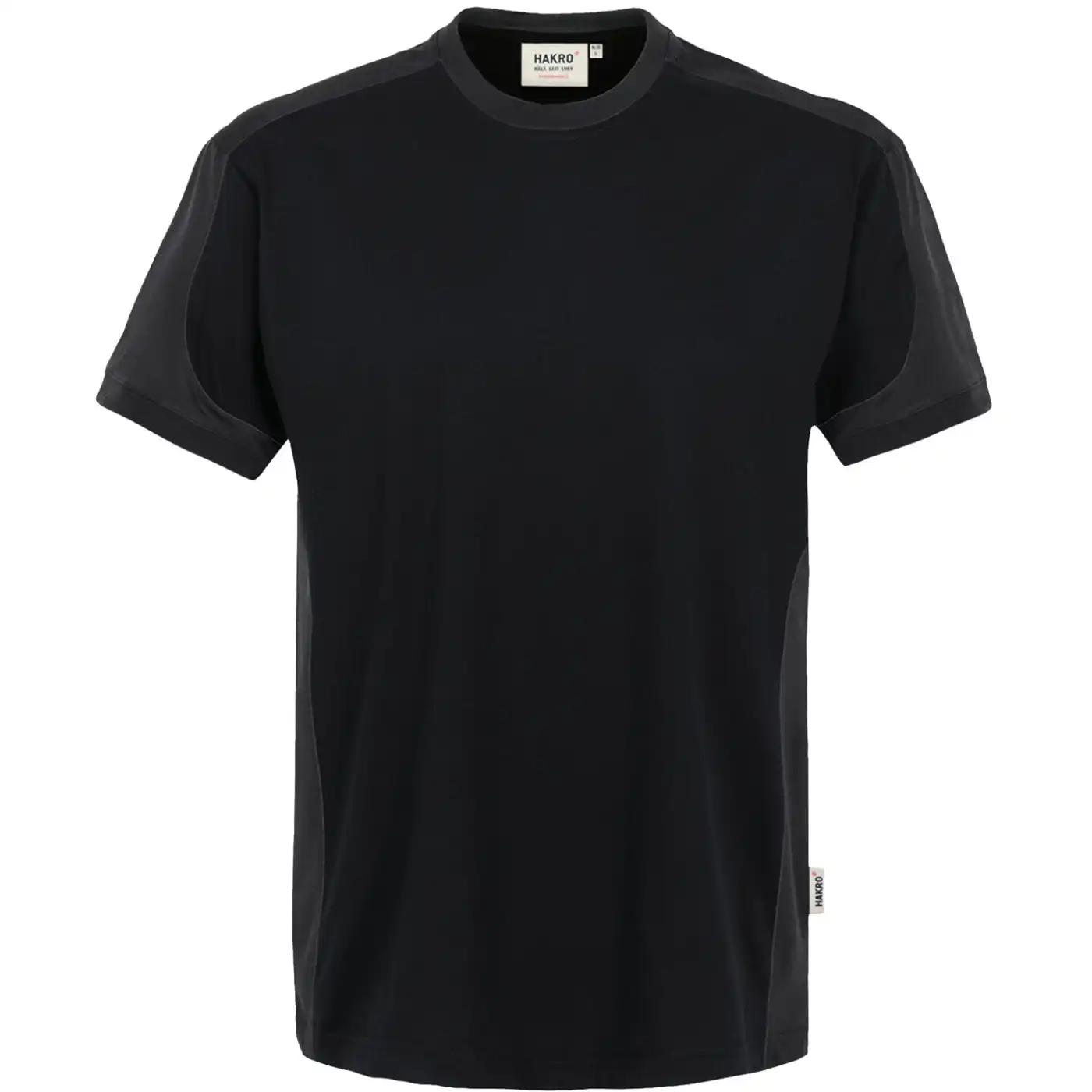 T-Shirt "CONTRAST PERFORMANCE" 290 in schwarz, L - Thumbnail 1