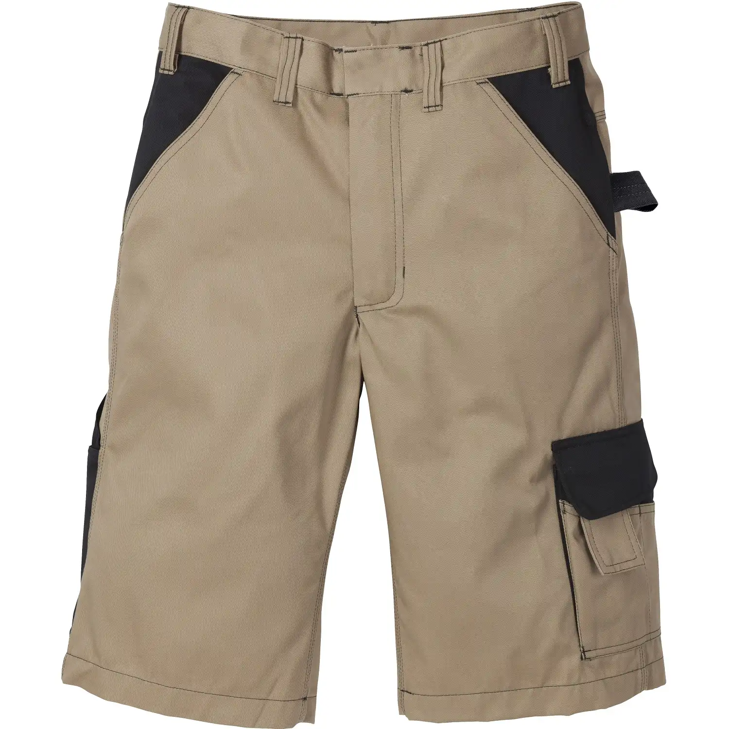 Shorts "2020" Icon Two Luxe in khaki/Schwarz, C50 - Bild 1