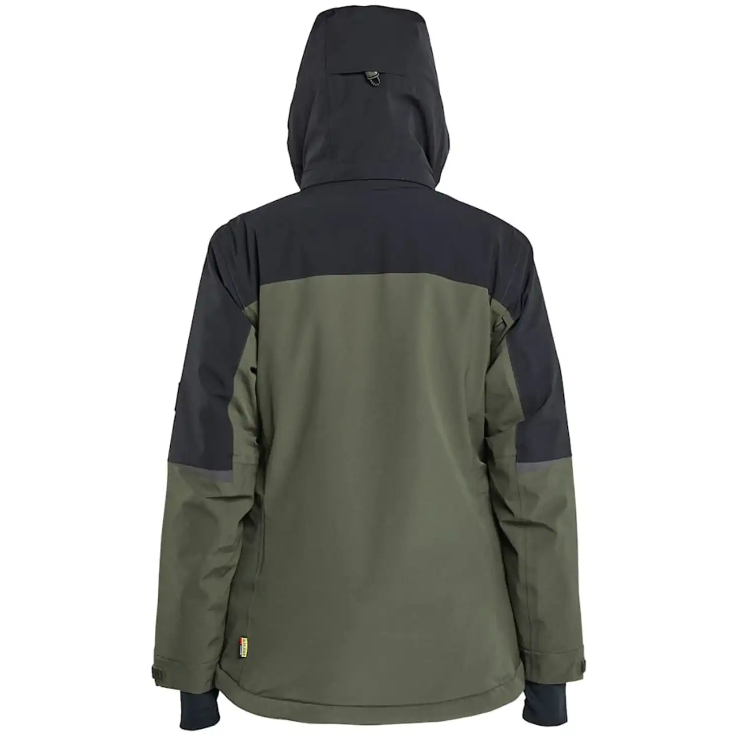 Damen Stretch Winterjacke "STRIKER" in waldgrün/rost, M - Thumbnail 3