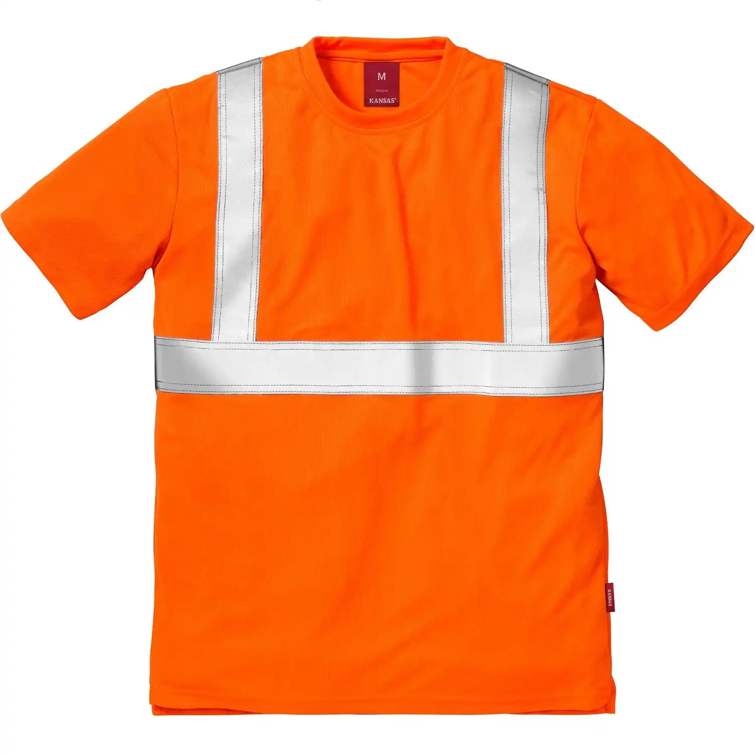 Warnschutz T-Shirt "7411 TP" Kl. 2 in Orange, XS - Thumbnail 1
