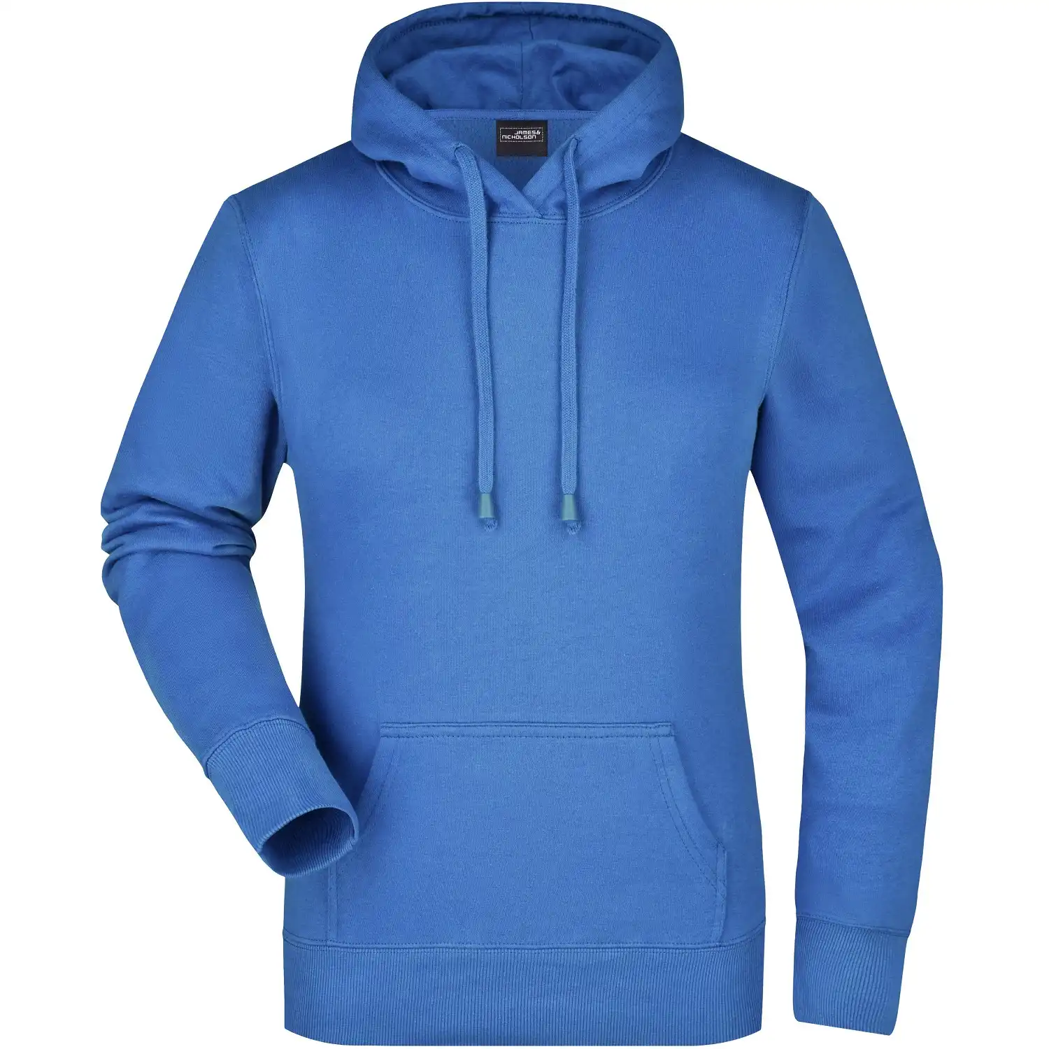 Damen Kapuzensweatshirt "JN051" in royal, L - Thumbnail 1