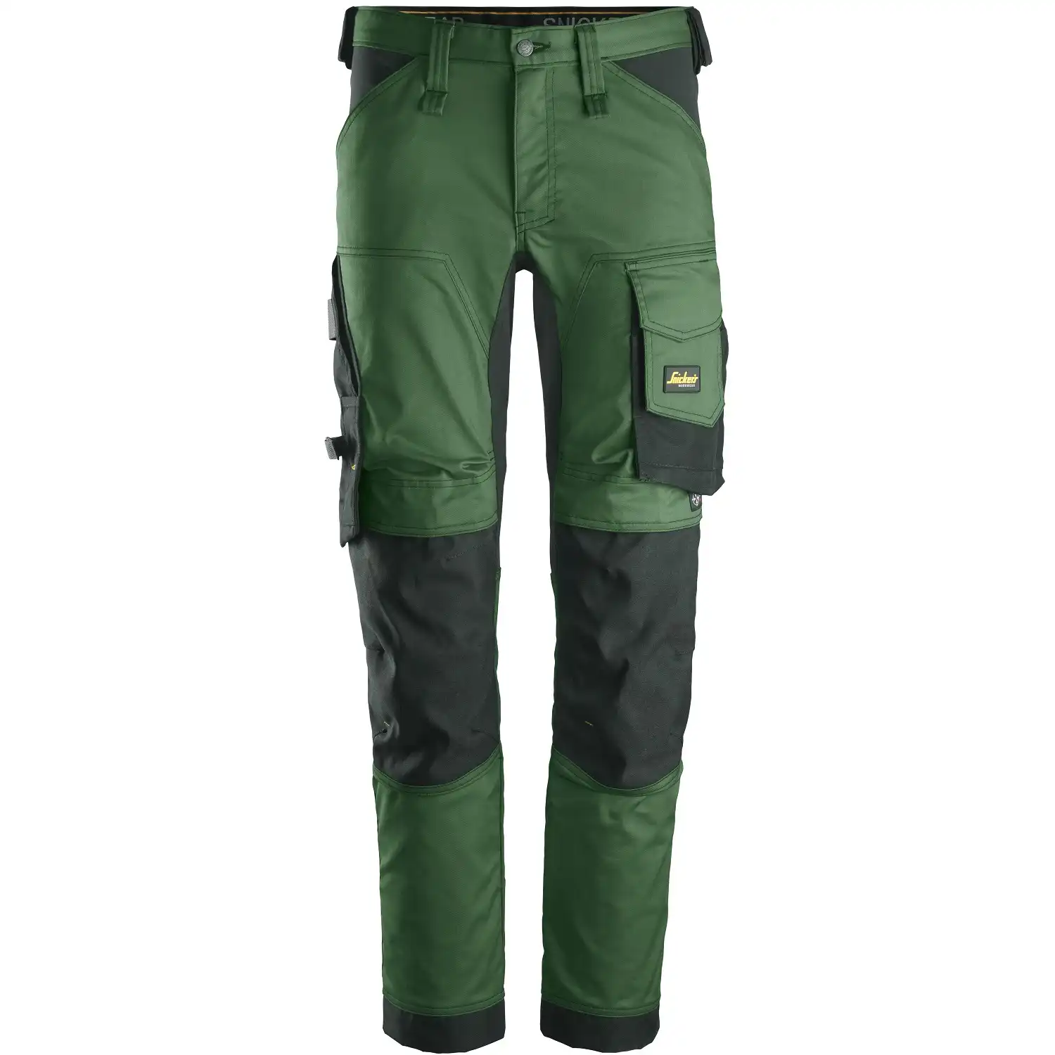 Bundhose "6341" AllroundWork in waldgrün/schwarz, 50 - Thumbnail 1