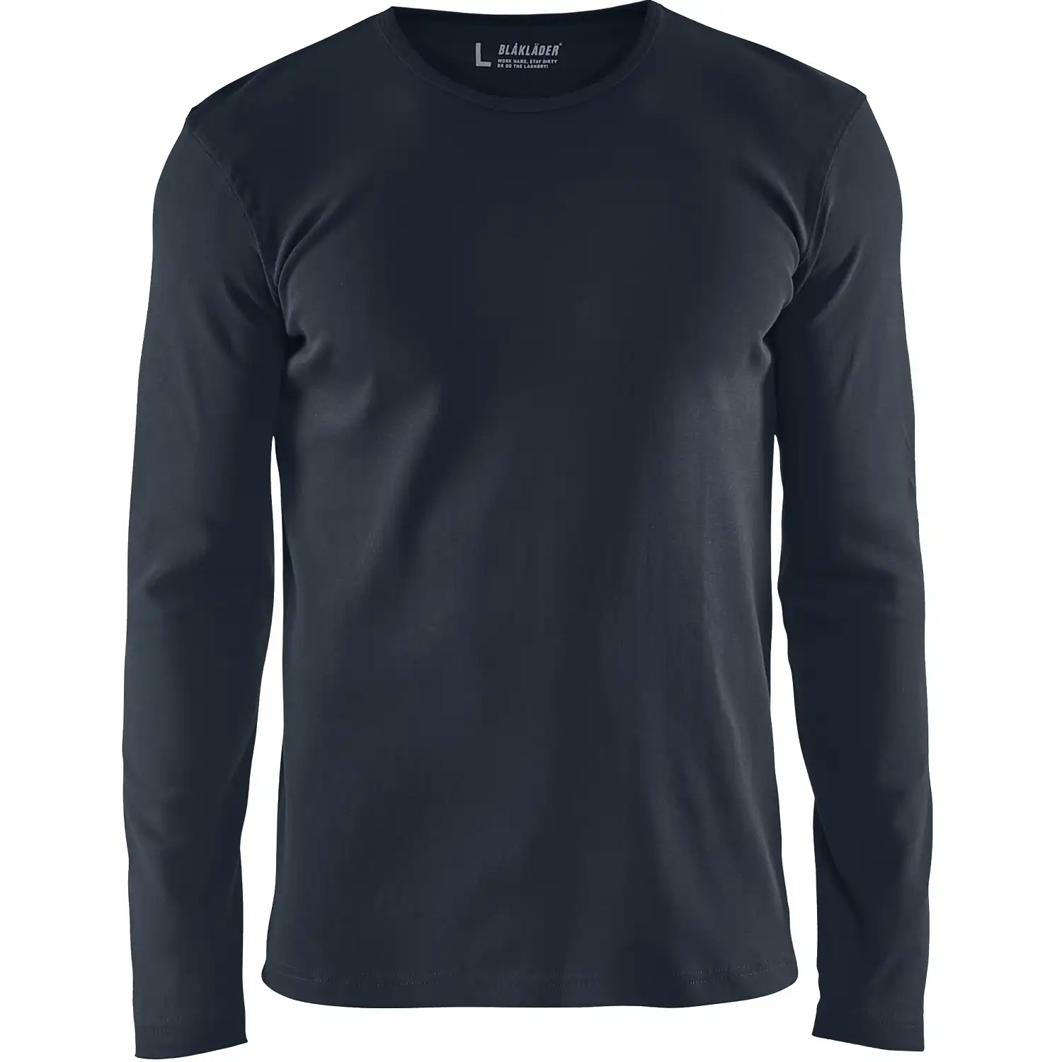 Langarm-Shirt "3314" in dunkelmarine, 4XL - Thumbnail 1