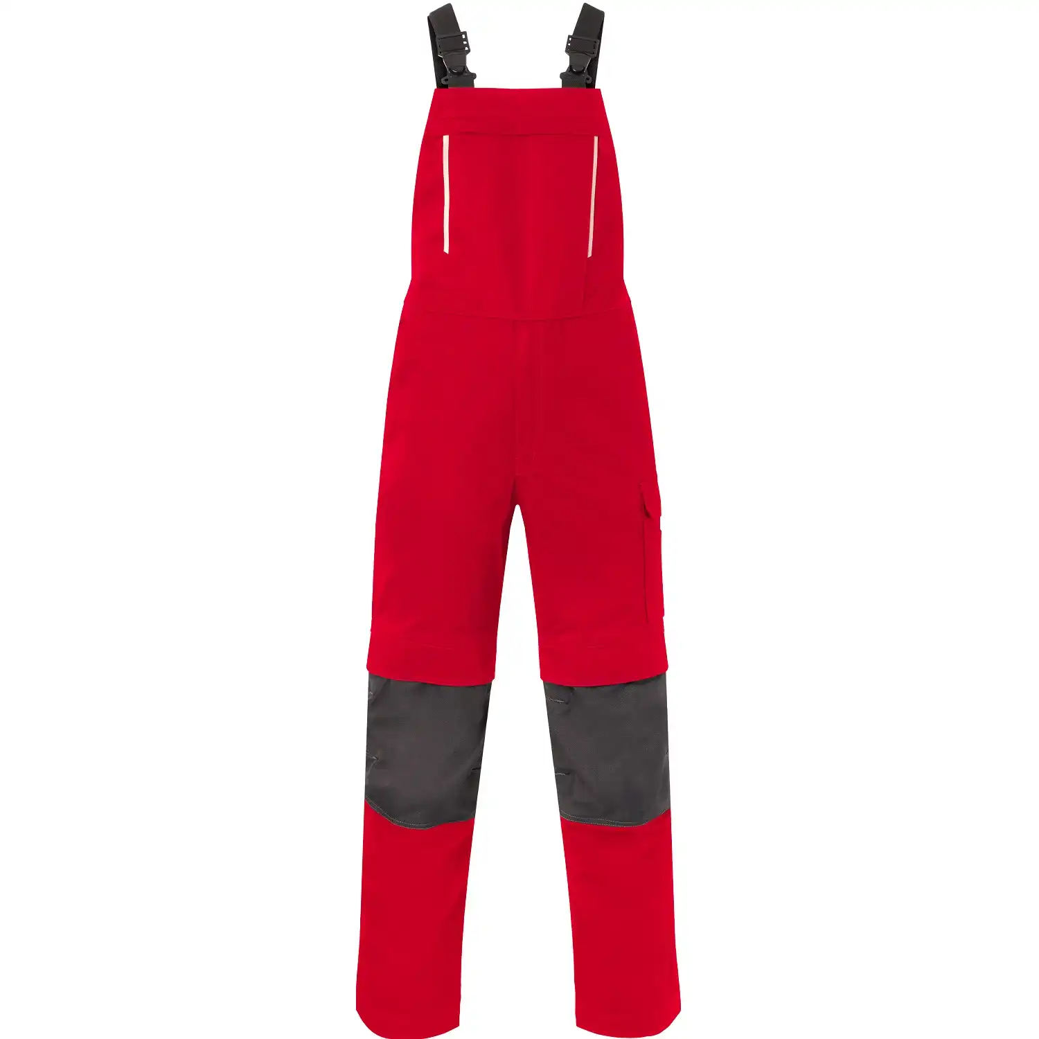 Latzhose "20295" Shift in rot/dunkelgrau, 24 - Bild 1