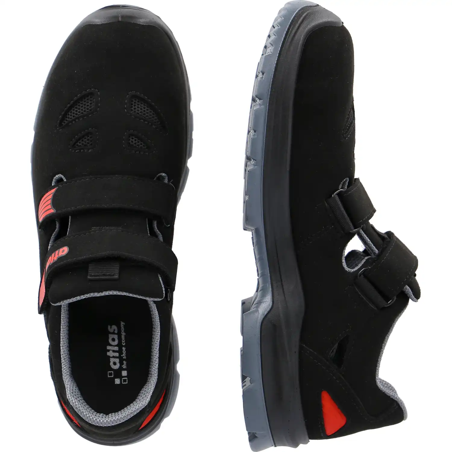 Sicherheitssandale S1 "SL 36" Sportline red in 43 - Thumbnail 2