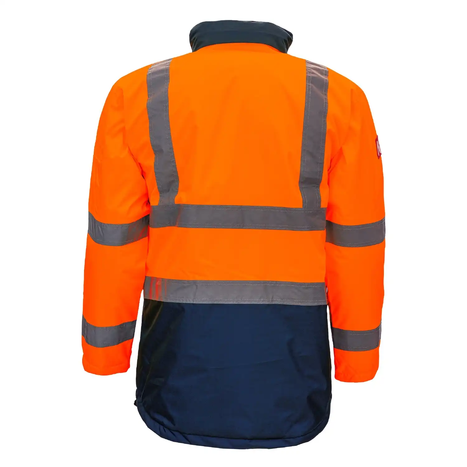 Warnschutz Parka "MOTION TEX VIZ" in orange/blau, XS - Thumbnail 2
