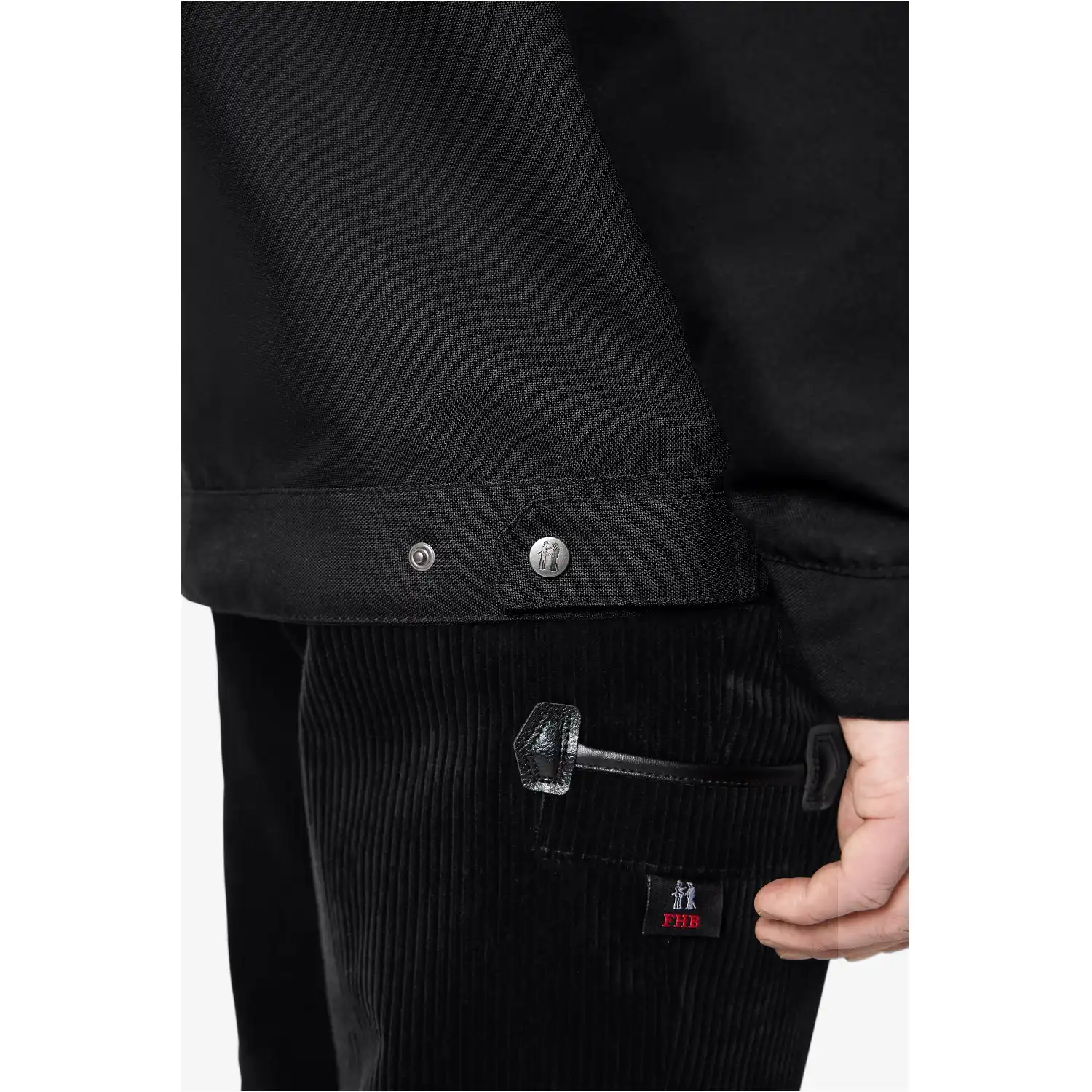 Winterjacke "MATTHIAS" 2-in-1 schwarz in XXL - Thumbnail 6