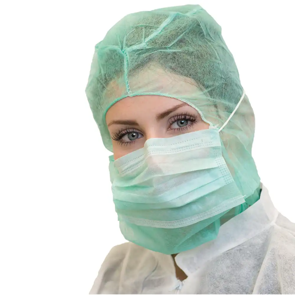 Astronautenhauben grün | 1000 Stk. pro Karton - Thumbnail 1