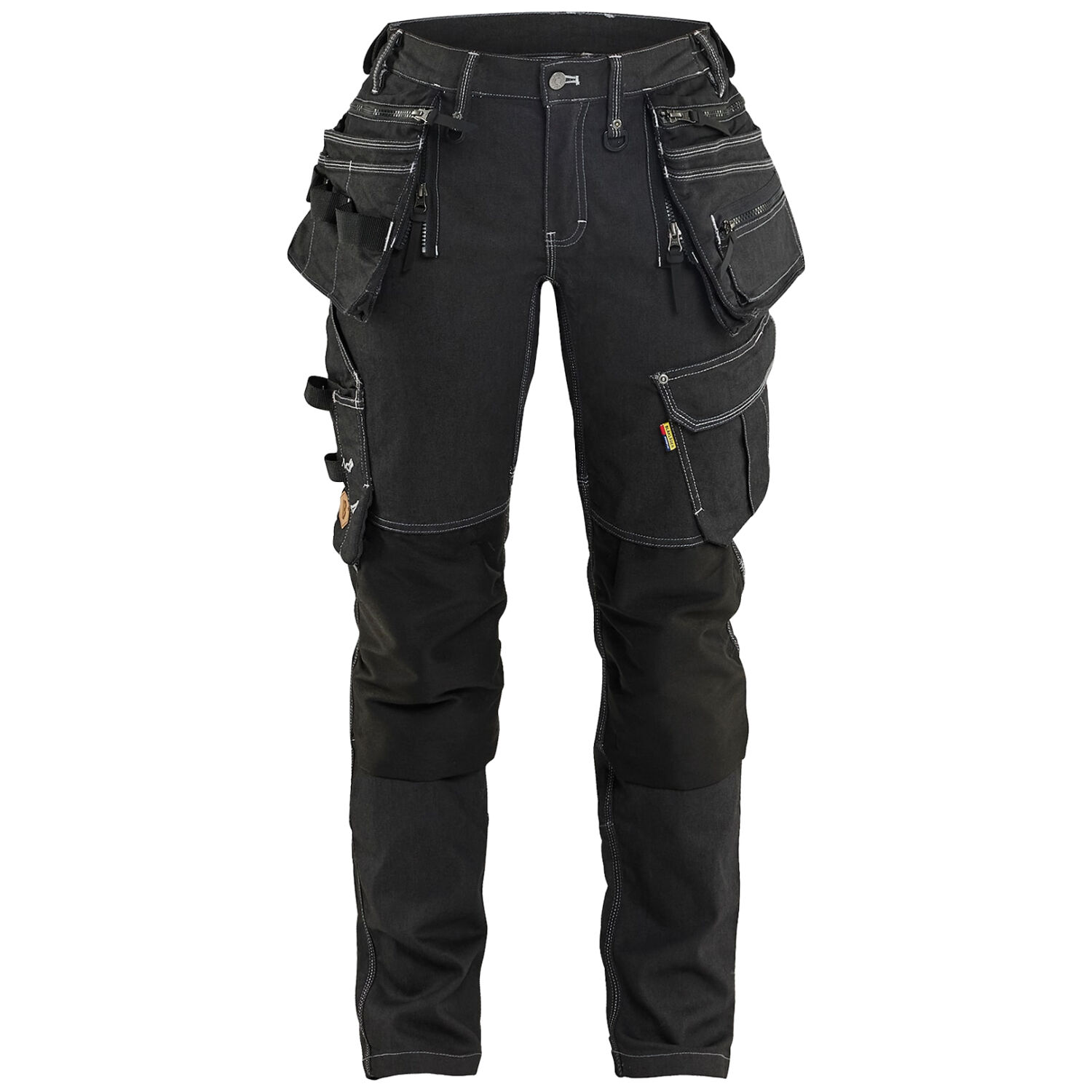 Damen Arbeitshose "7990" in schwarz, C32 - Thumbnail 1