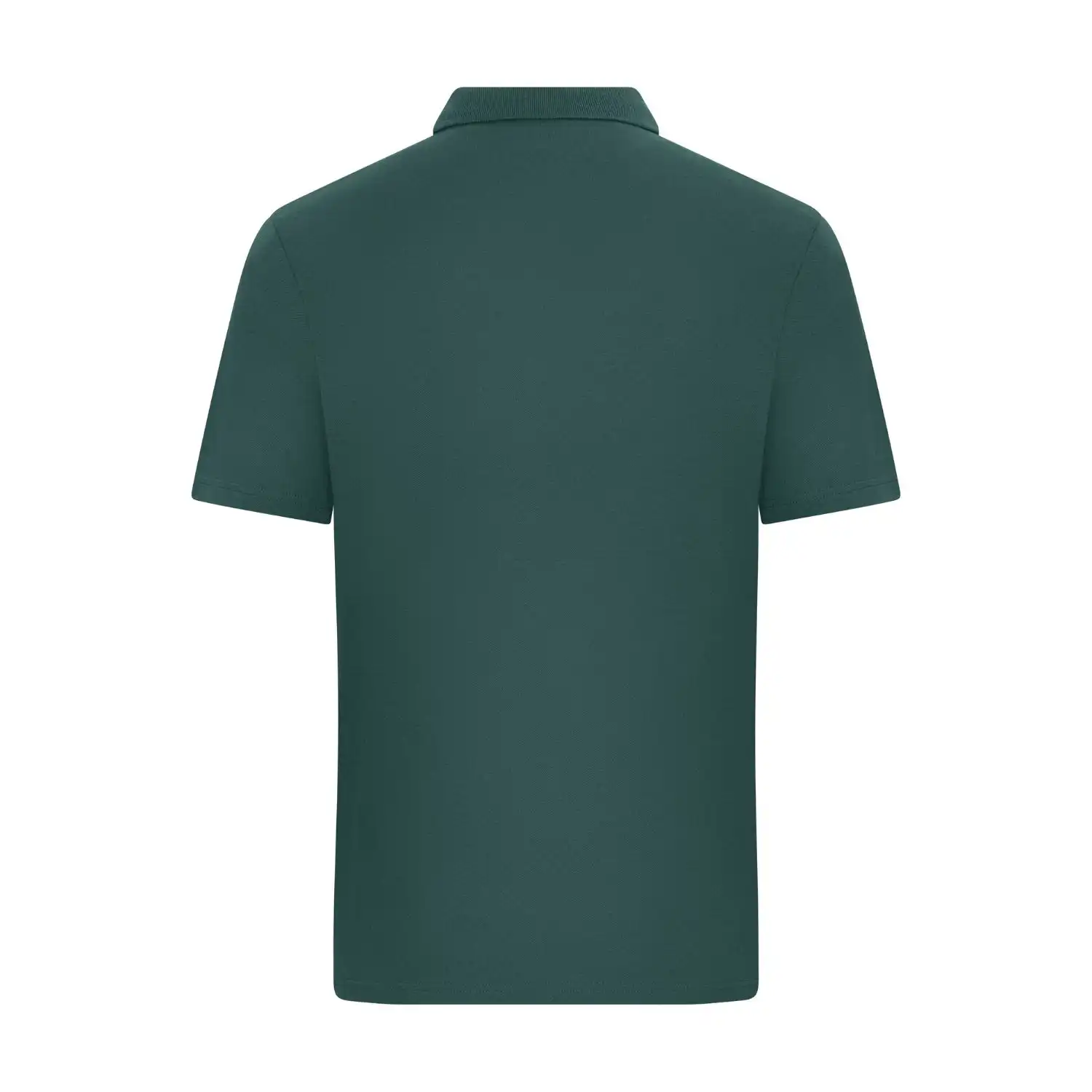 Polo colour-block UNISEX "8050" in smoky-green/sandstone, XL - Thumbnail 4