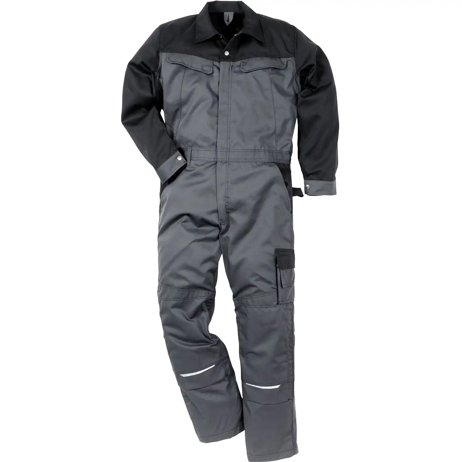 Overall "8612" Icon Two Luxe in grau/schwarz, XXL - Bild 1