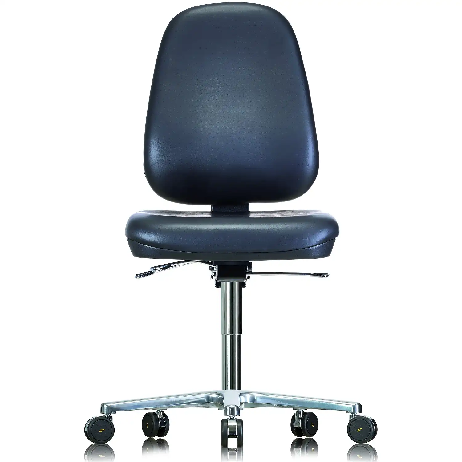 ESD Reinraum-Arbeitsstuhl "WS 1720 RR ESD" schwarz - Bild 1