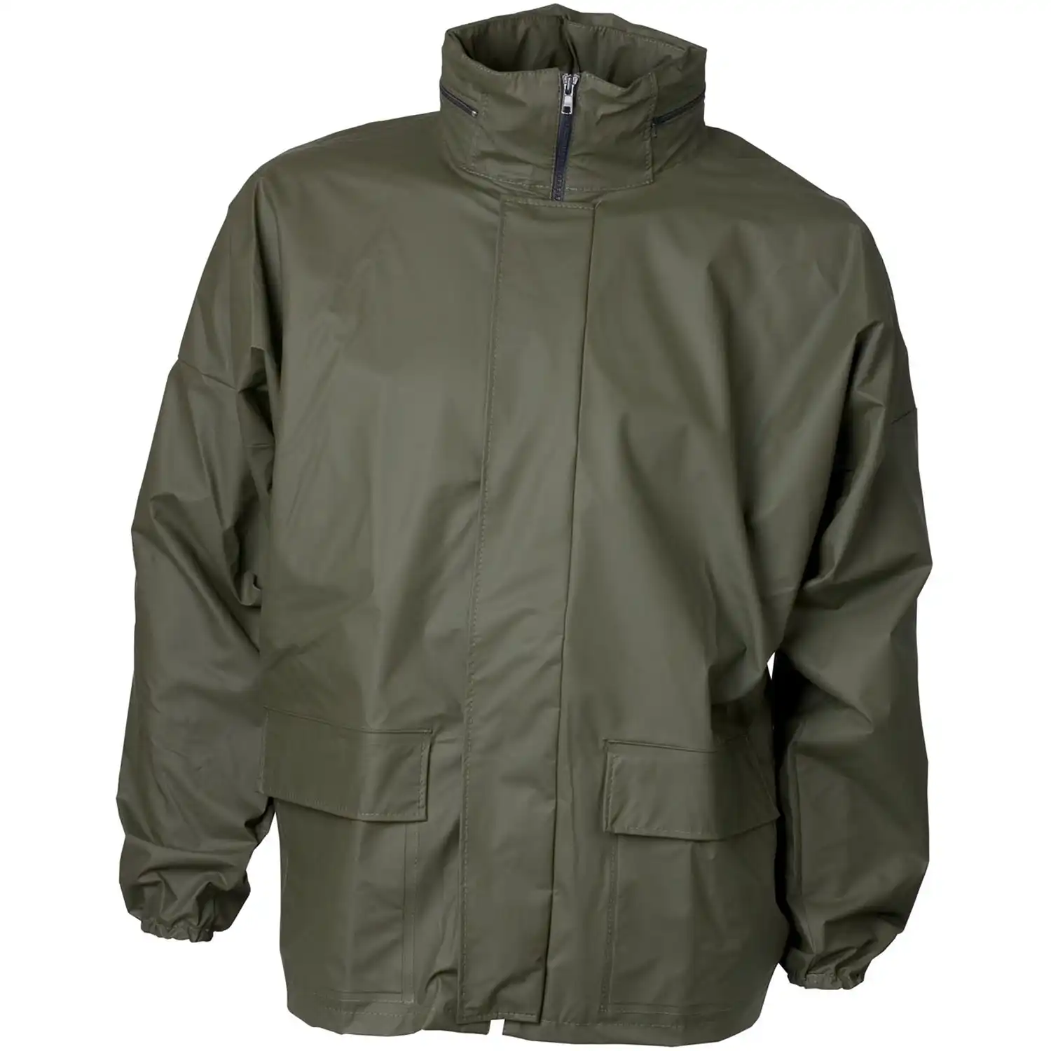 PU Regenjacke "076300" Pro in olive, L - Bild 1