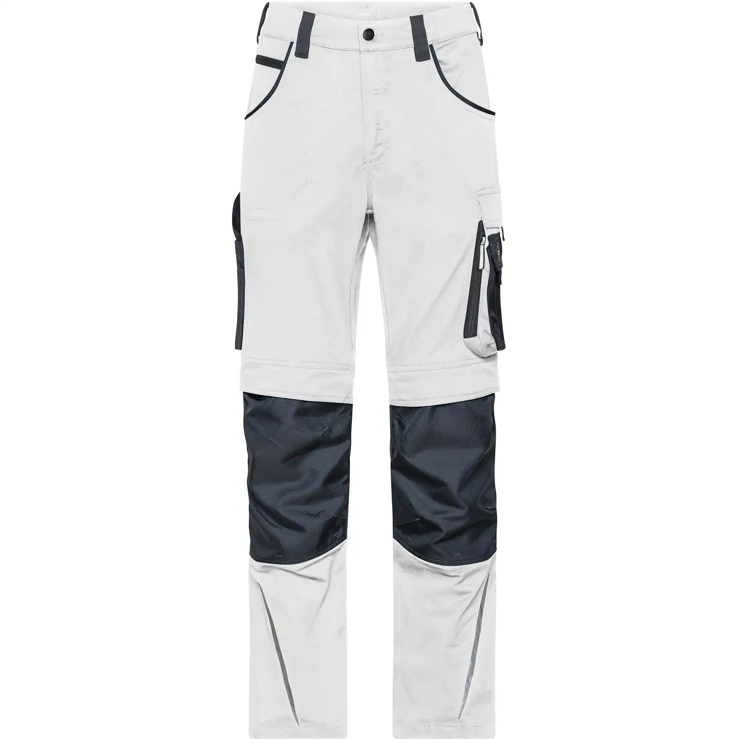 Bundhose "JN1832" Slim Line in white/carbon, 48 - Thumbnail 1