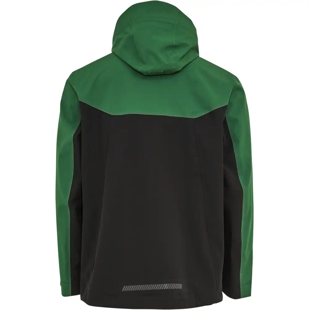 Regenjacke "186101" Stretch in grün/schwarz, M - Thumbnail 2