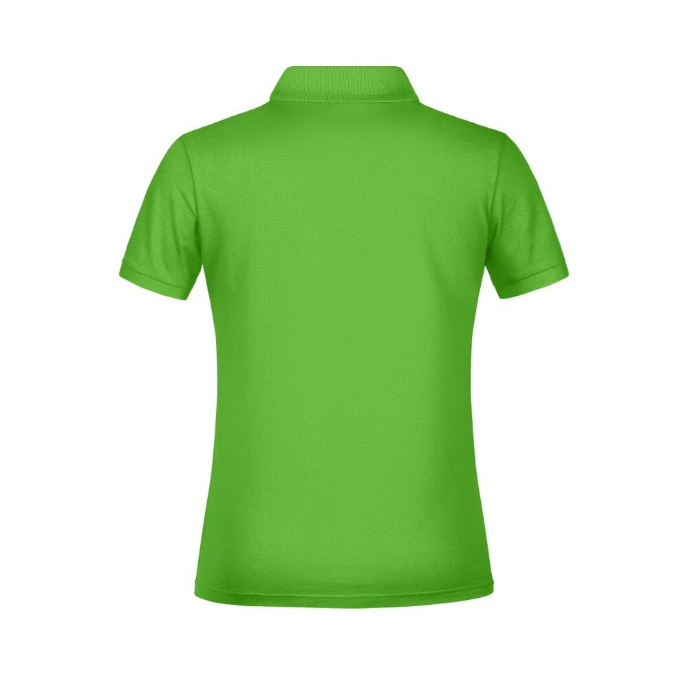 Damen Basic Polo Lady in lime-green, XL - Thumbnail 2