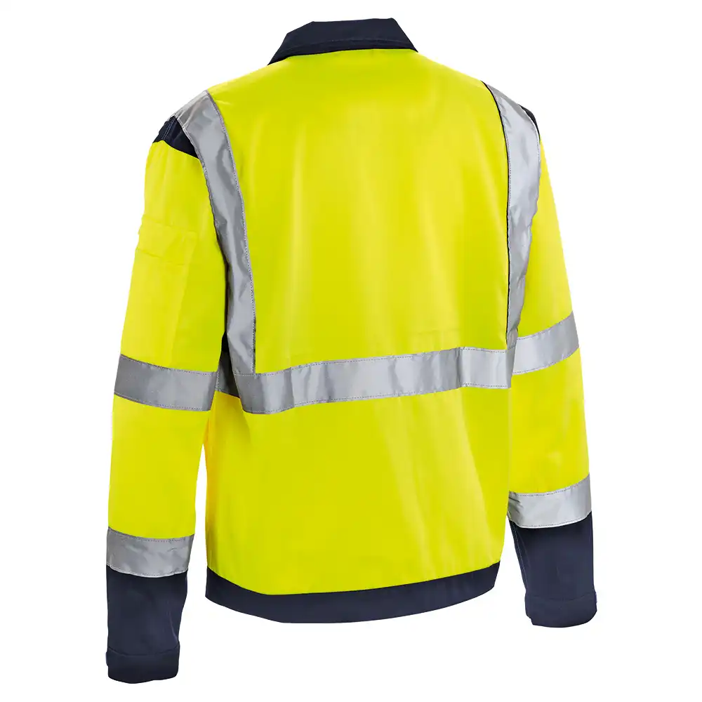 Warnschutz-Bundjacke "DAVENPORT" gelb/marine in S - Thumbnail 2