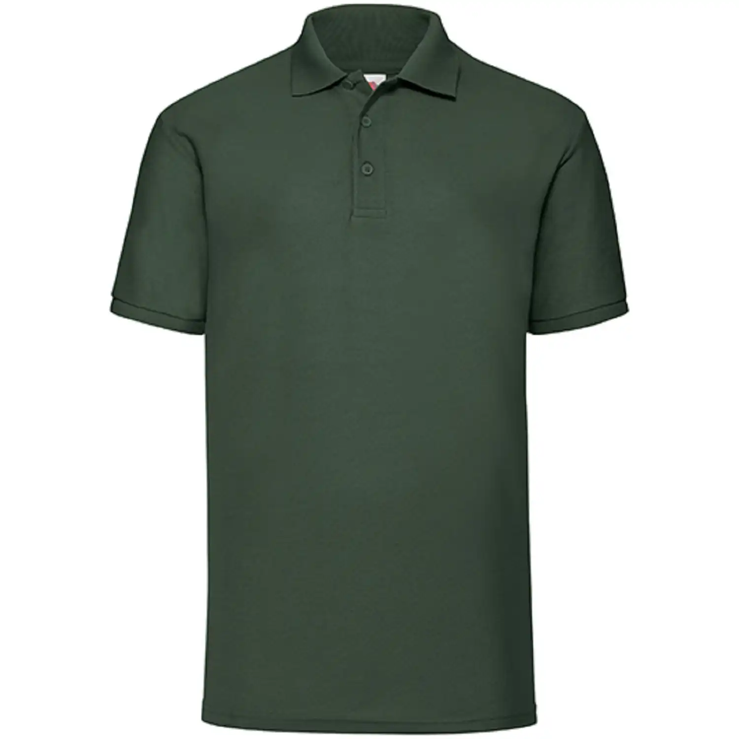 Polo-Shirt "F502" Piquée in bottle green, XL - Thumbnail 1