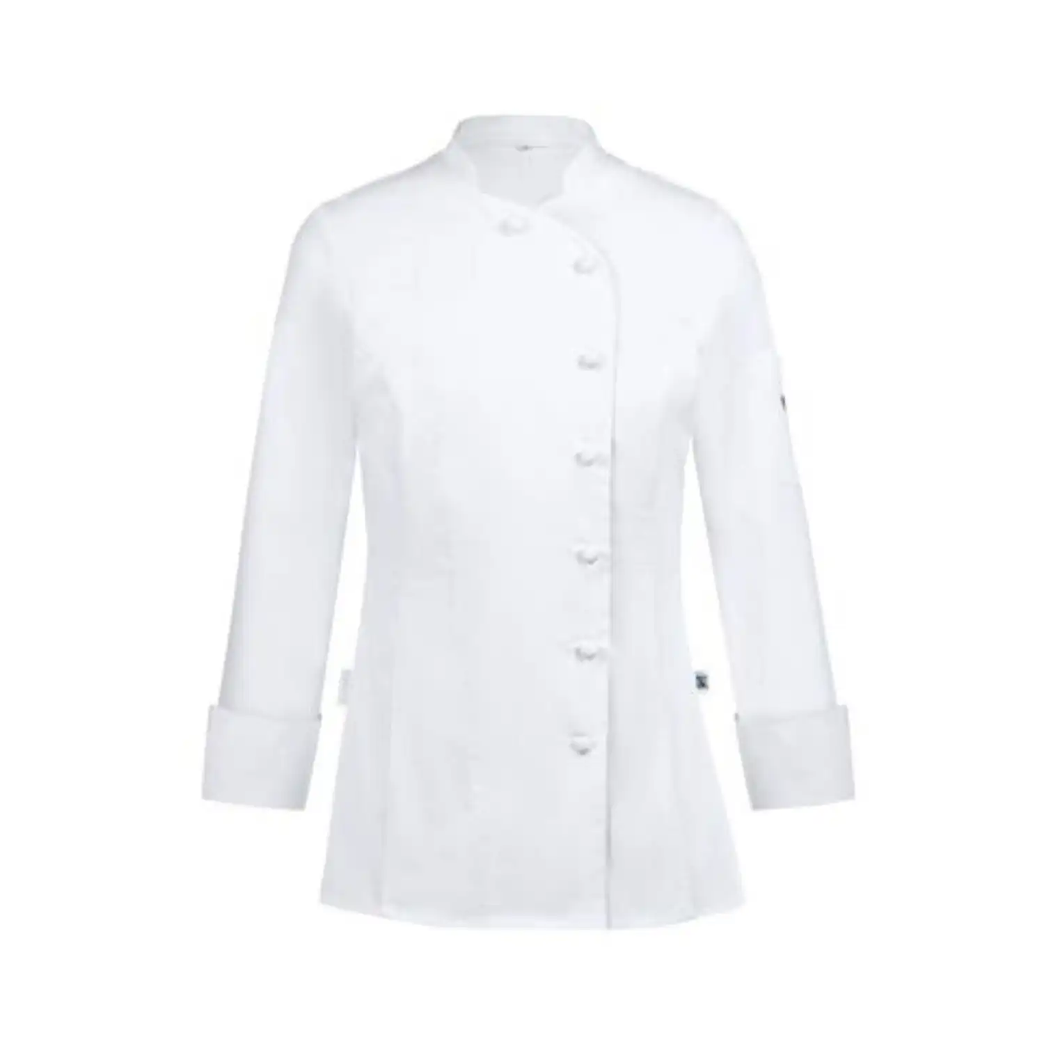 Damen-Kochjacke mit Stoffknöpfen "5416" in 3XL - Thumbnail 1