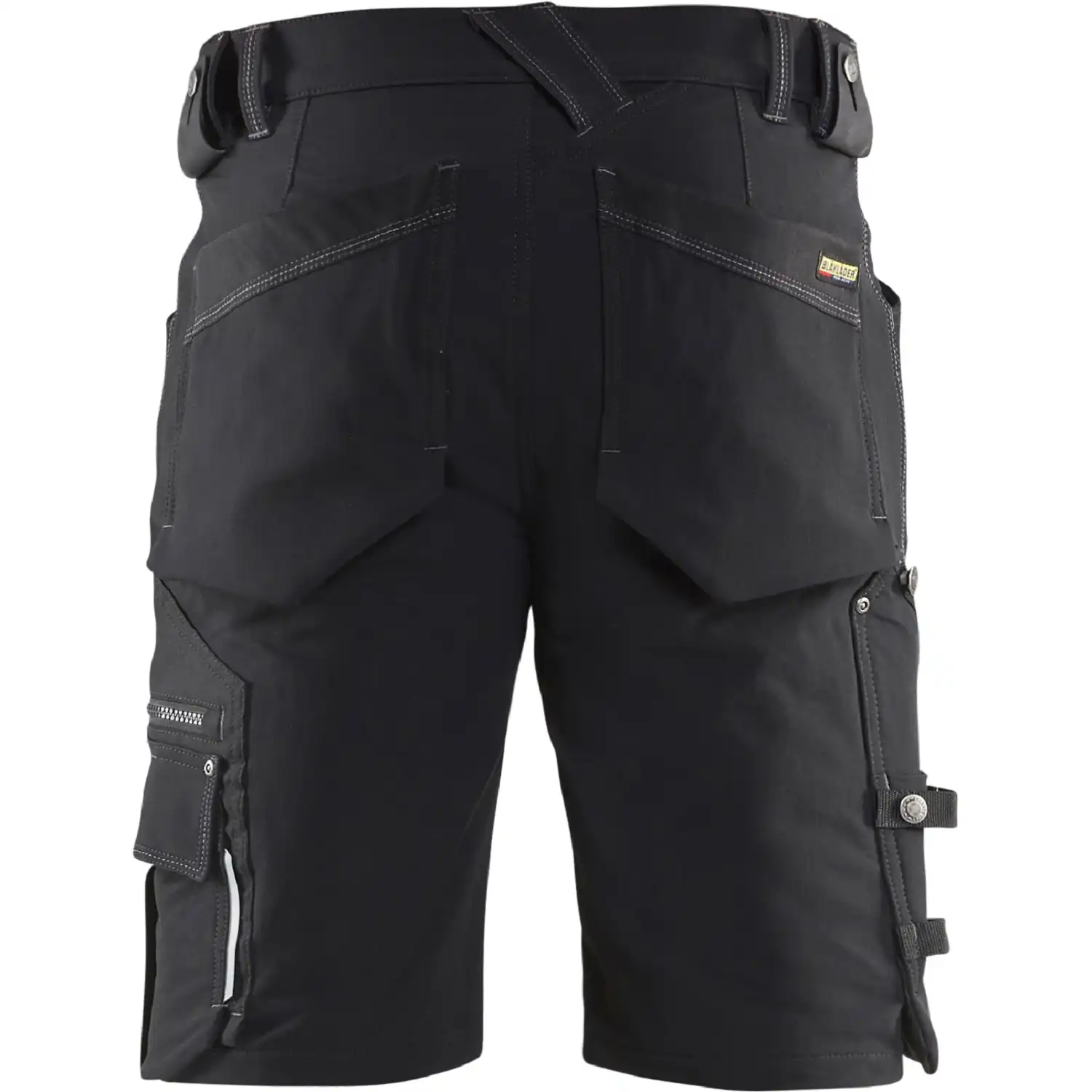 Stretch Shorts "1987" X1900 in schwarz, C44 - Thumbnail 2