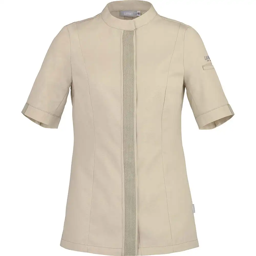 Damen Kochhemd "FAVA" in beige, 48 - Thumbnail 1