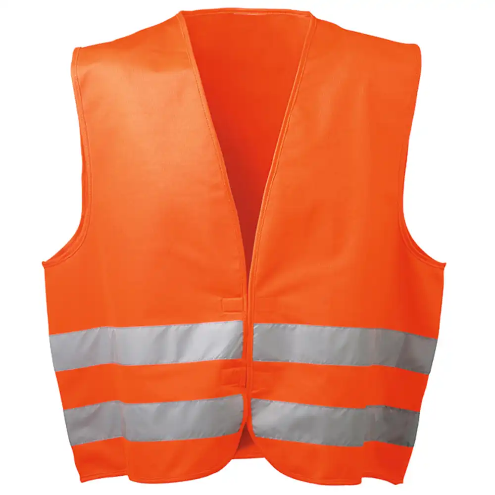 Polyester-Warnweste "BASIC" Kl. 2 - EN ISO 20471:2013 in Orange - Bild 1