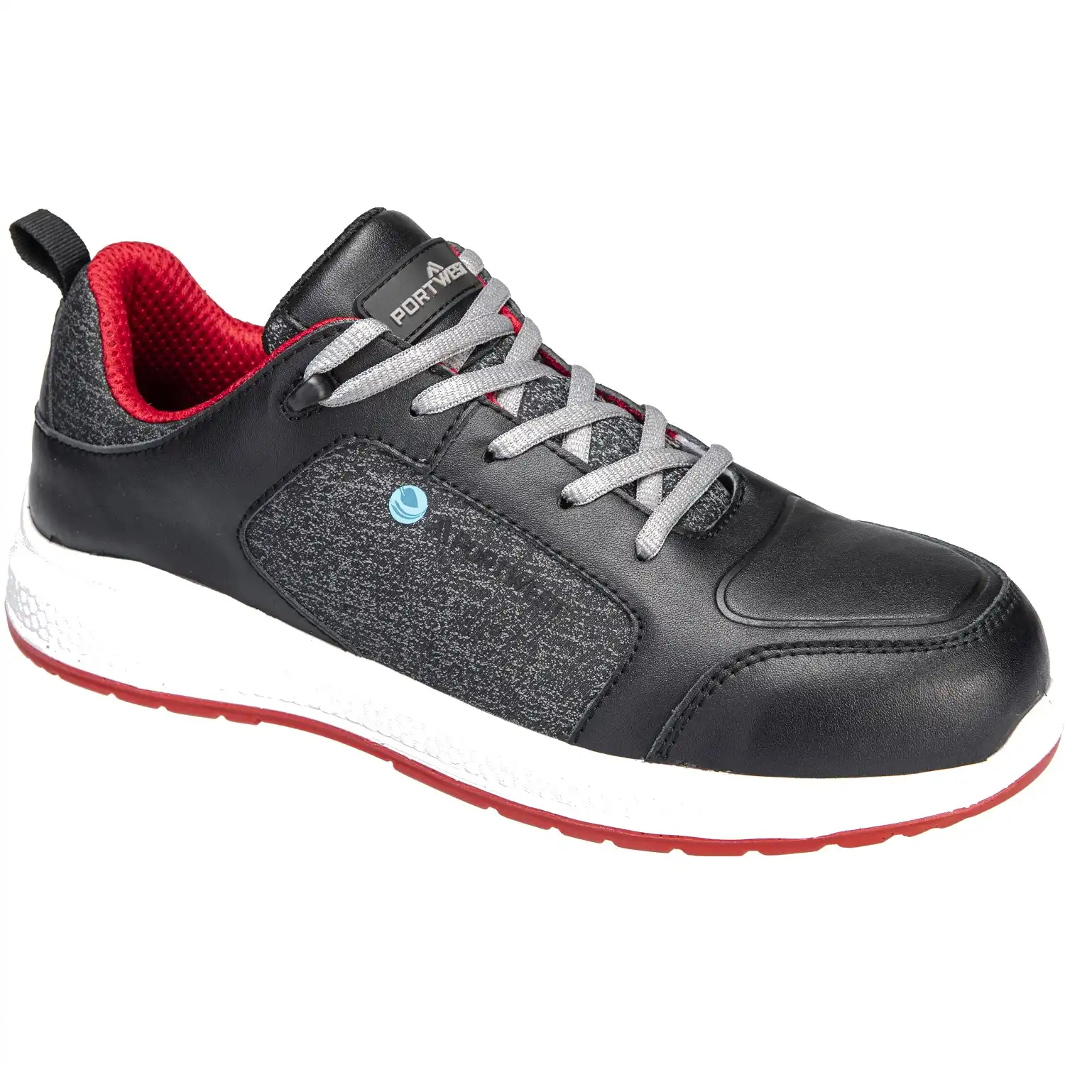 Sicherheitshalbschuhe S3S "FC07" schwarz/rot in 39 - Bild 1