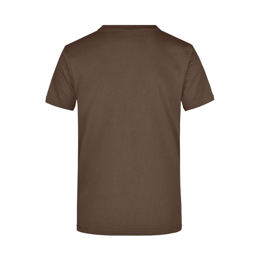 T-Shirt Round-T Heavy "JN002" in braun, 3XL - Thumbnail 2