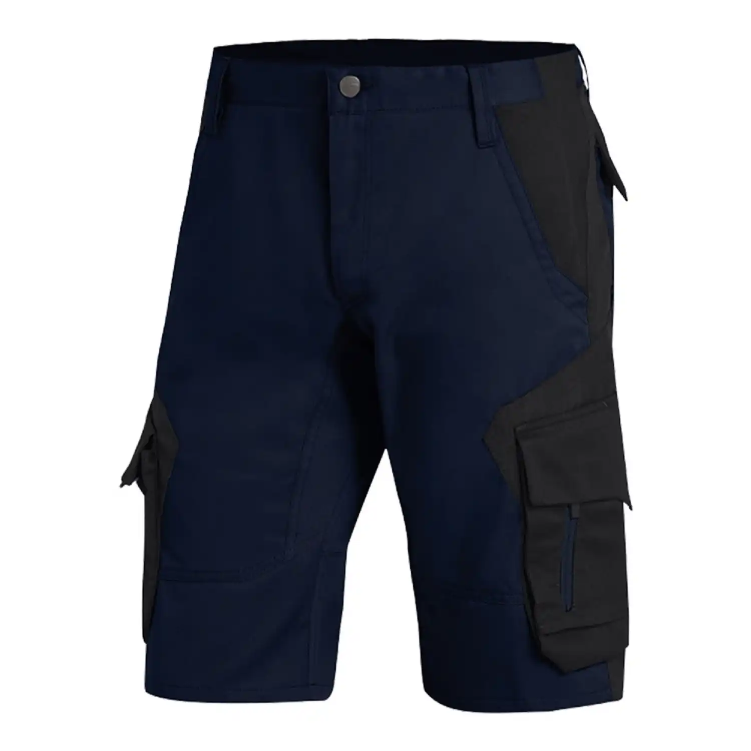 Arbeitsshorts "WULF" in marine/schwarz, 50 - Thumbnail 1