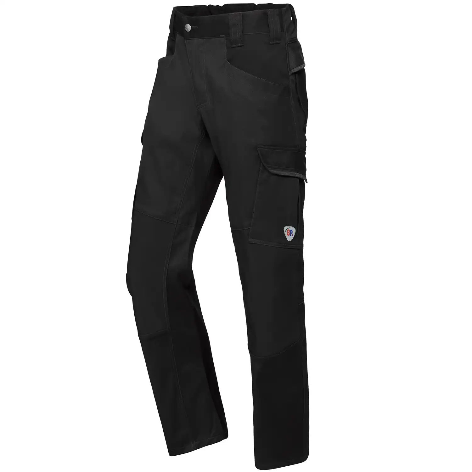 Servicehose "1826-033" Bplus Modern Stretch in schwarz, 42 - Thumbnail 1