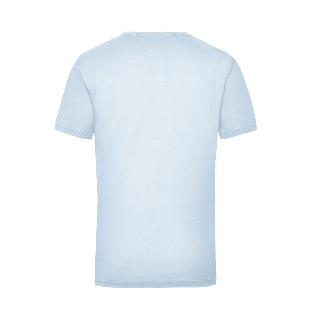 Workwear T-Shirt "JN800" in light-blue, L - Thumbnail 2